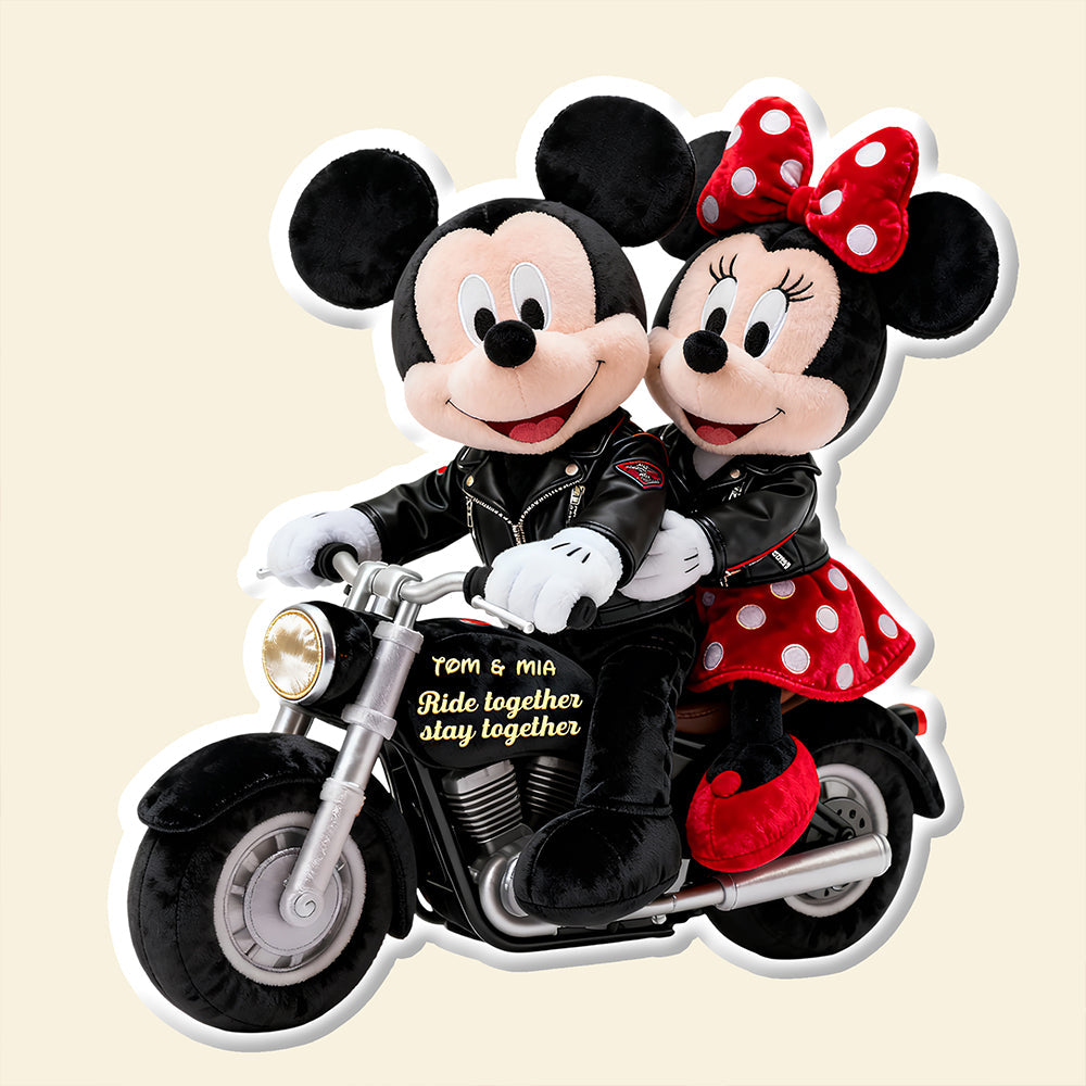 Ride Together Stay Together - Pillow Personalized Gifts For Couple 04TODT181225-Homacus