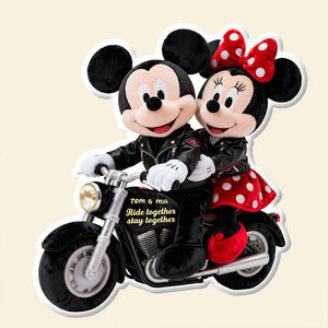 Ride Together Stay Together - Pillow Personalized Gifts For Couple 04TODT181225-Homacus