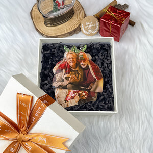 Custom Photo Gifts For Couples Ornament 148acvp140924-Homacus