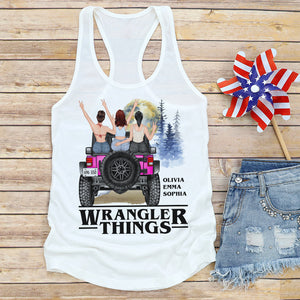 Personalized Gifts For Besties Shirt Wrangler Things-Homacus