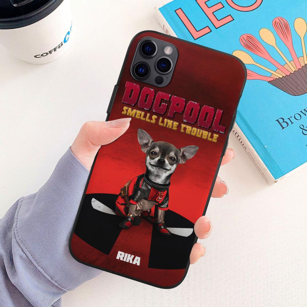 Custom Photo Gifts For Dog Mom/Dog Dad Phone Case 01hutn300724 Dog Sitting-Homacus