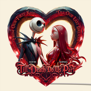 First Kiss Romantic Light Box Personalized Gifts For Couple 03PADT311025-Homacus