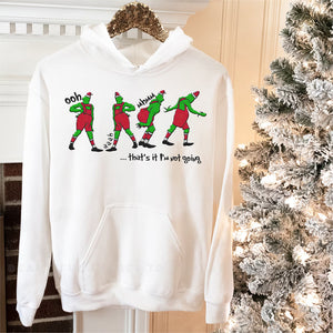 That's It I'm Not Going Embroidered Sweatshirt, Funny Christmas Sweatshirt 01ACXX101024-Homacus