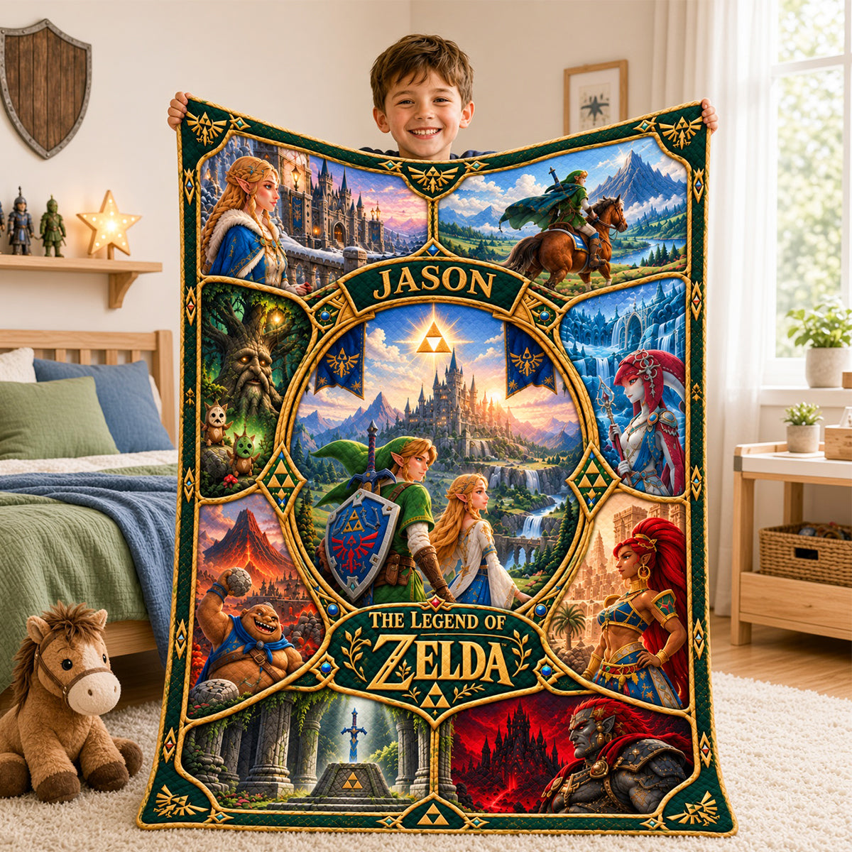 Epic Fantasy Adventure Blanket - Personalized Gifts 03ttdh061026-Homacus