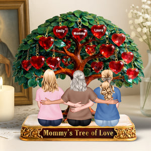 Grandma's Tree Acrylic Plaque - Personalized Gifts For Grandmas 05tyqn130326-Homacus