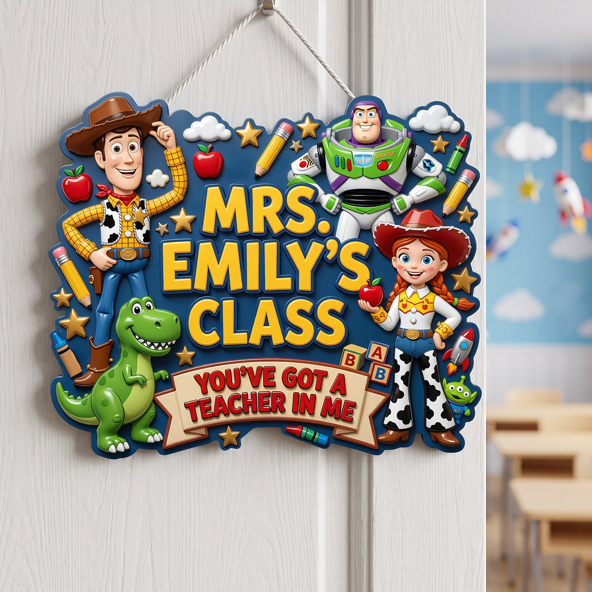 Classroom Decor Acrylic Sign - Personalized Gifts For Teachers 06tyta250726-Homacus