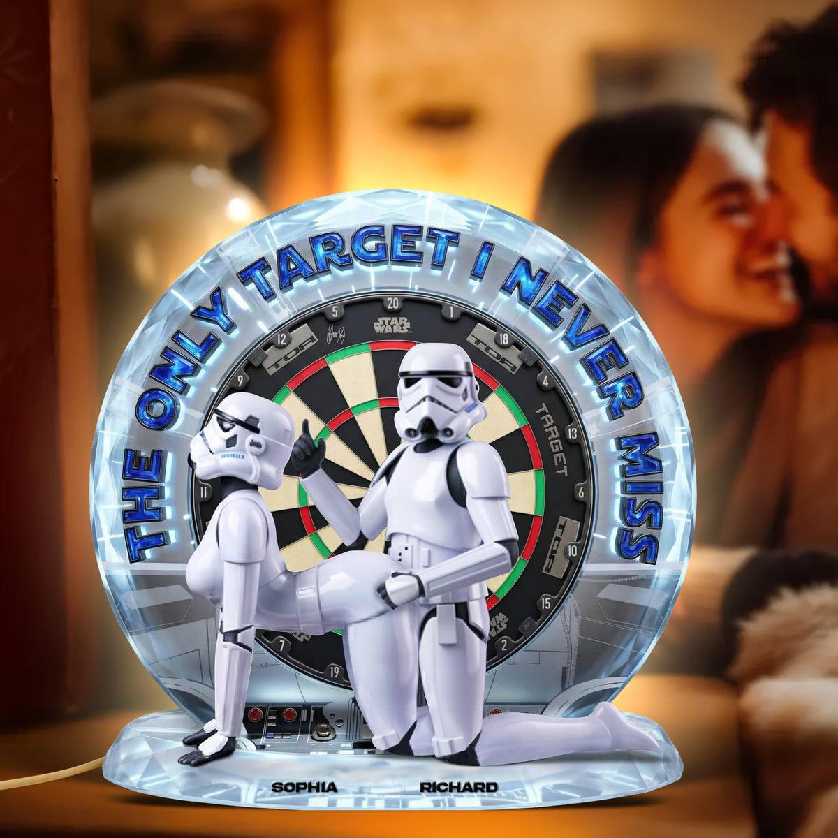 Humor Couple From Outer Space Light Box - Personalized Gifts For Couple 01qhqn031225-Homacus