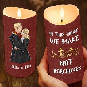 Personalized Gifts For Movie Lover LED Candle Couple Magical 07XQMH051224TM-Homacus