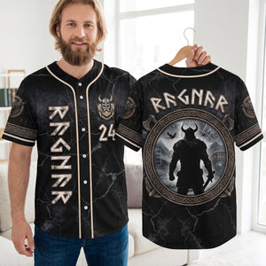 Viking Warrior Jersey Shirt - Personalized Gifts 05tytn150726