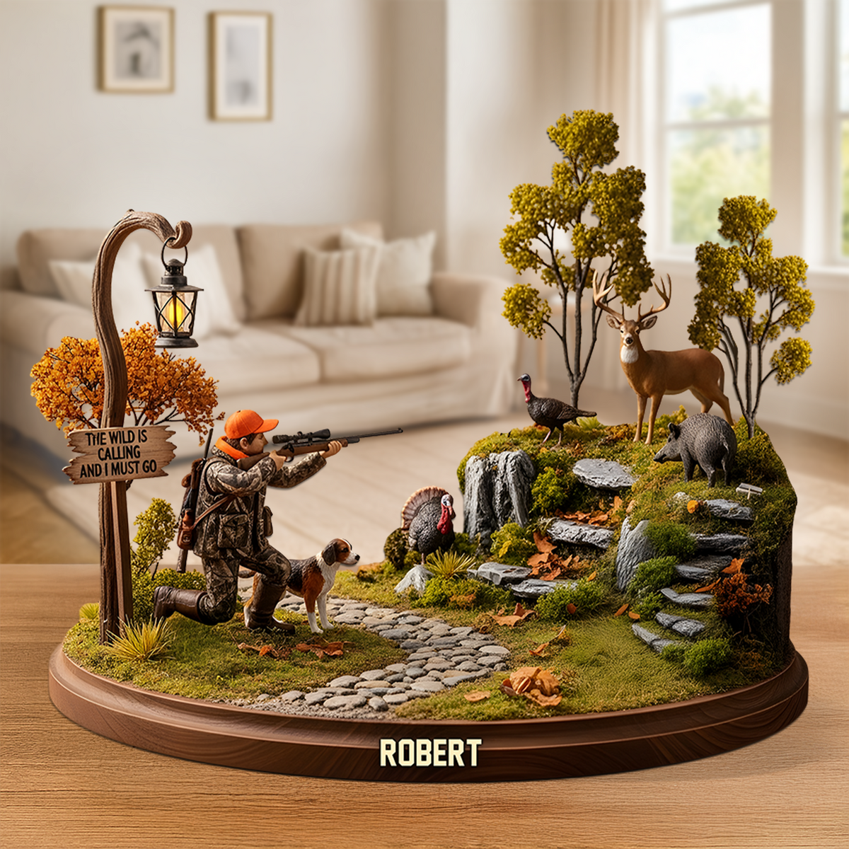 Hunting Acrylic Plaque - Personalized Gifts For Hunter 02TOPU040725-Homacus