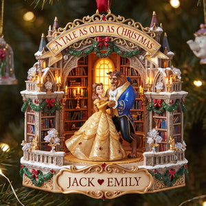 Forever Fairy Tale Love Acrylic Ornament - Personalized Christmas Gifts 04hata070926