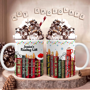 Personalized Gifts For Book Lover Christmas Coffee Mug 03HUPU221124-Homacus