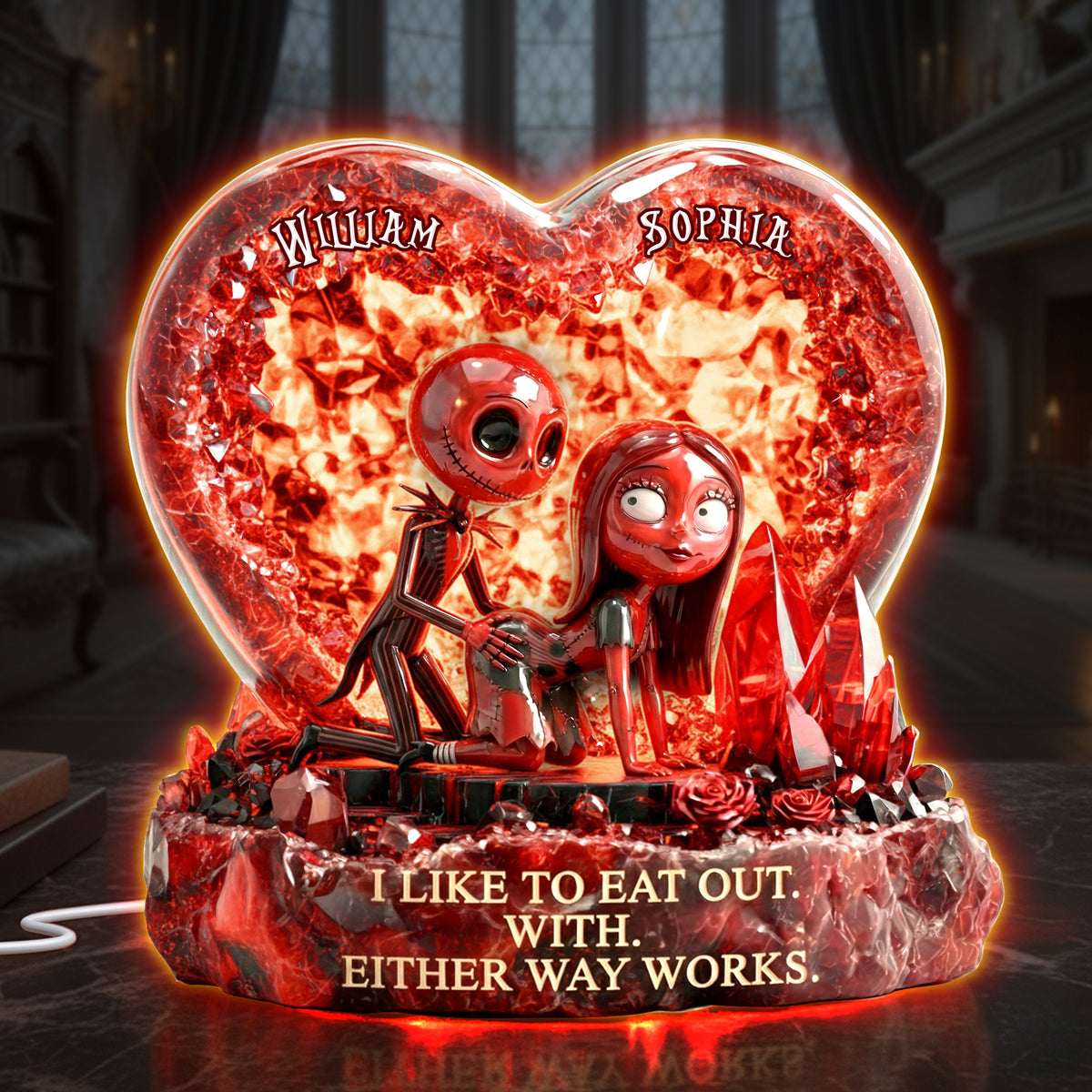 Couple Forever Light Box Personalized Gifts For Couple 07TGLU041225-Homacus