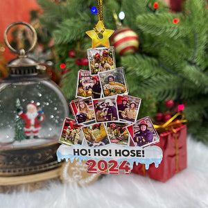 Firefighter Custom Photo Acrylic Christmas Ornament 09HUPU260924 ct141124-Homacus