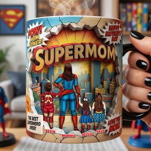 Strong Mom Magic Coffee Mug - Personalized Gifts For Mother 03tyta200426-Homacus