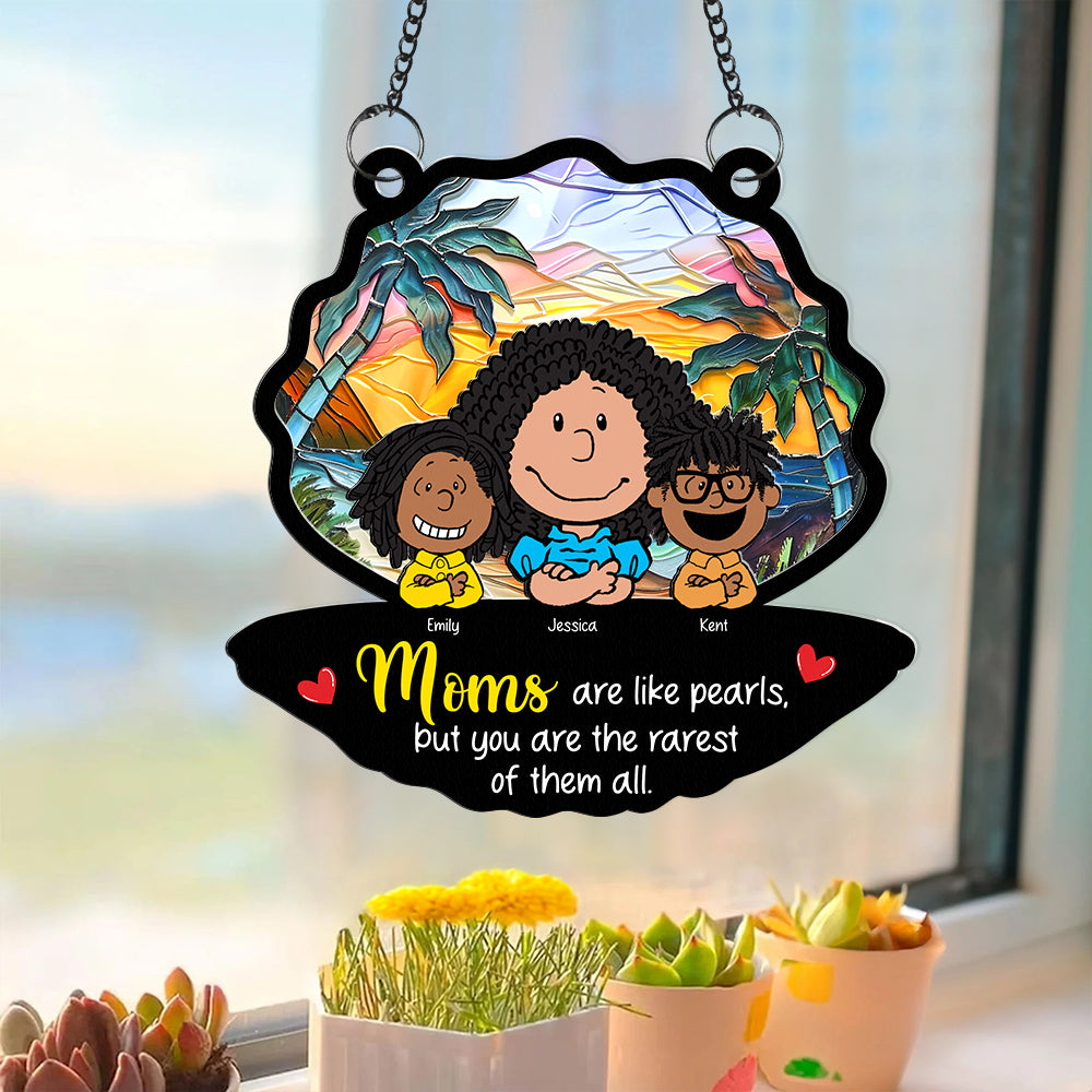 Personalized Gifts For Mom Suncatcher Ornament 03kaqn201224hh-Homacus