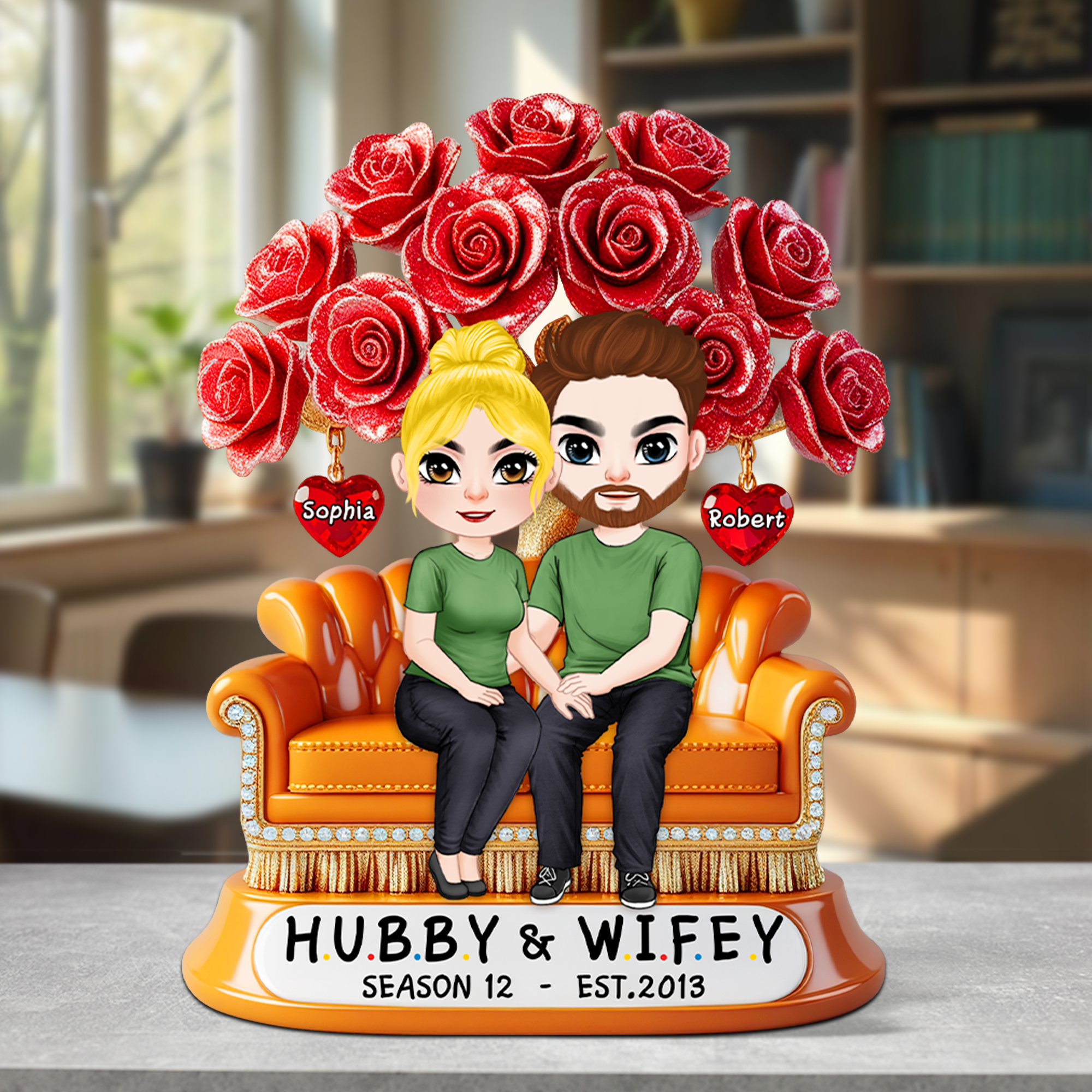 Couple Milestone Acrylic Plaque - Personalized Gifts For Couple 03napu230525-Homacus