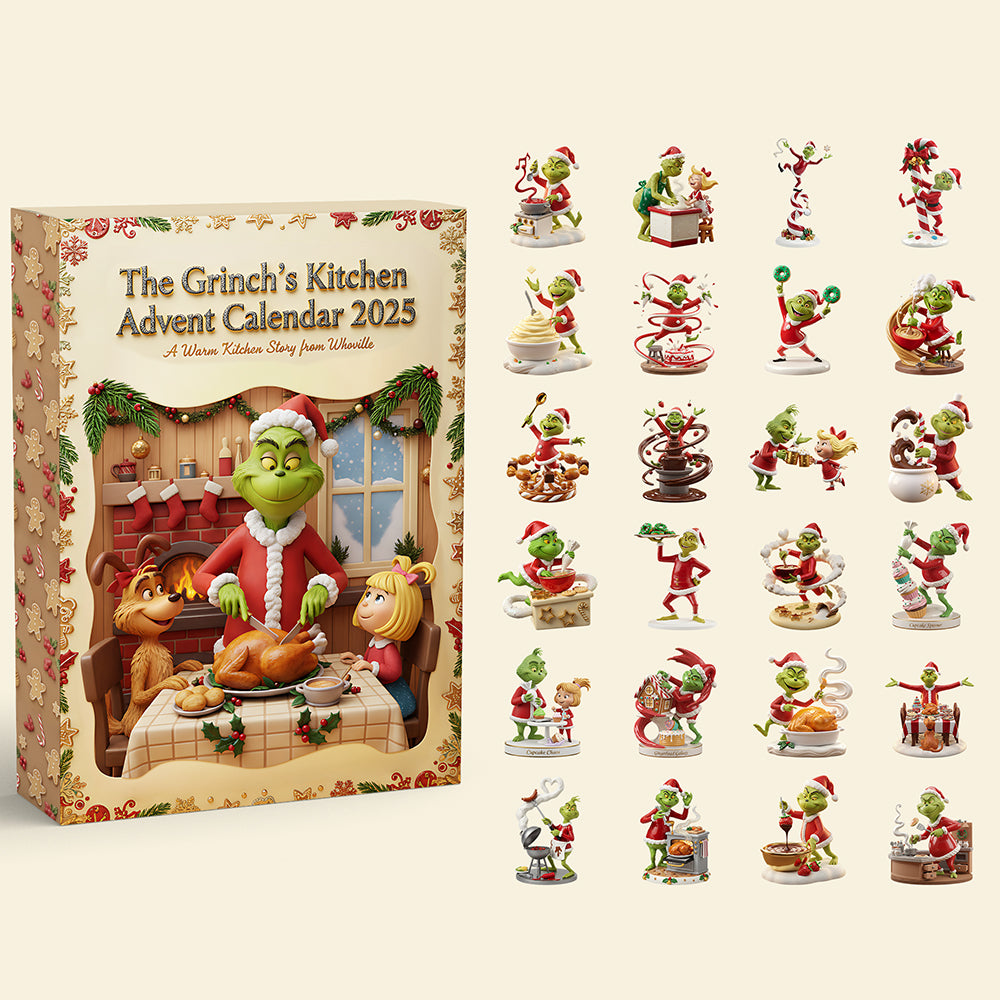 Kitchen Blind Box Advent Calendar Acrylic Blind Box - Gifts For Christmas 03pata221025-Homacus