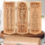 Personalized Gifts For Mom Openable Wooden Cylinder Sculpture 01TOMH040225-Homacus