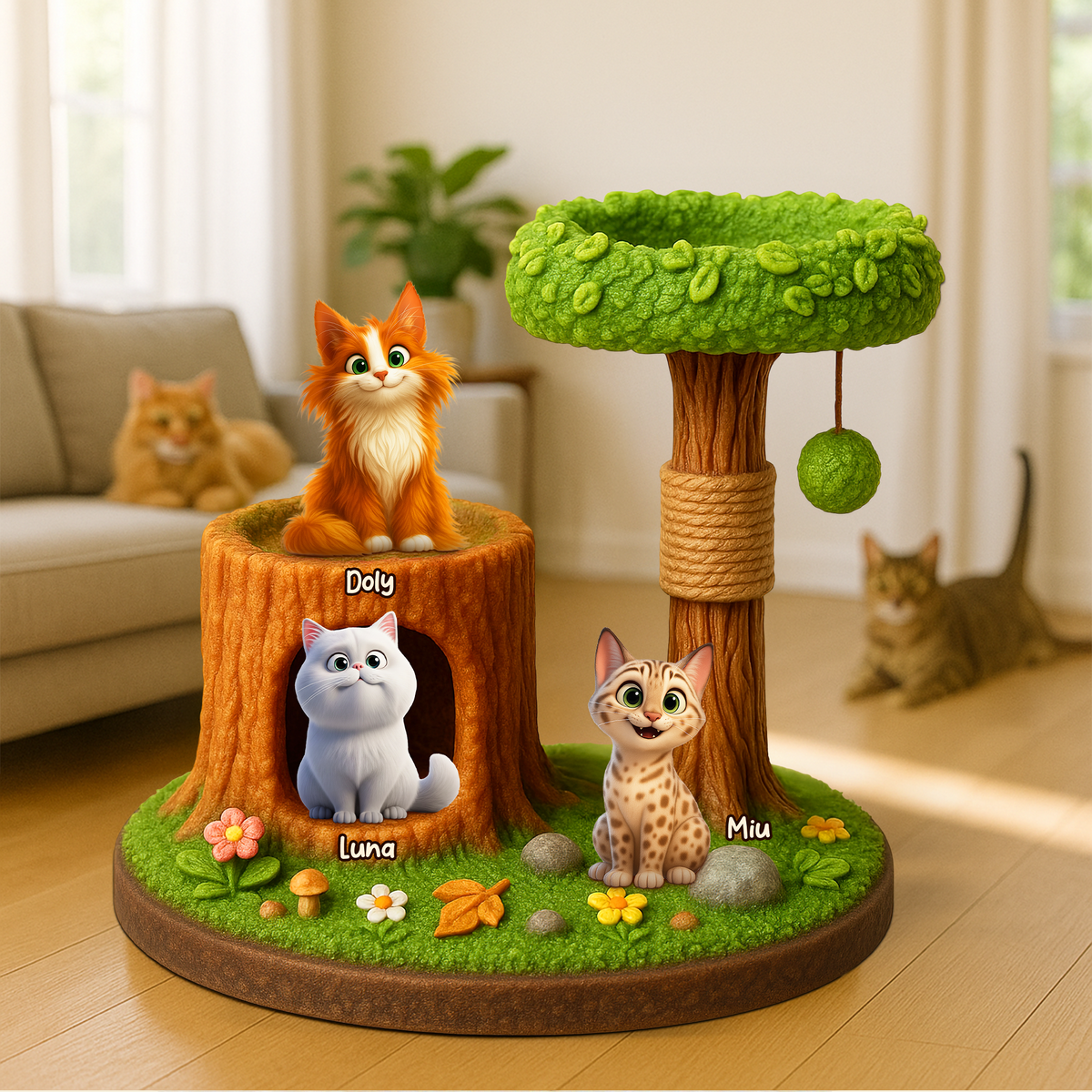 Cat Acrylic Plaque - Personalized Gifts For Cat Lovers 02topu260625-Homacus