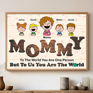 Personalized Gifts For Mom Canvas Print 02KADT181224HG-Homacus