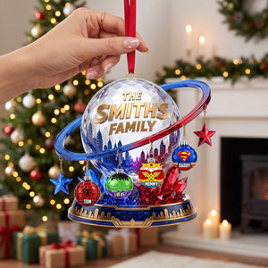 Family Ornament - Personalized Christmas Gifts 02OHTN030926
