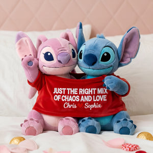 Playful Couple In Cute Shirt Shaped Pillow, Personalized Gifts For Couple 02qhlu111225-Homacus