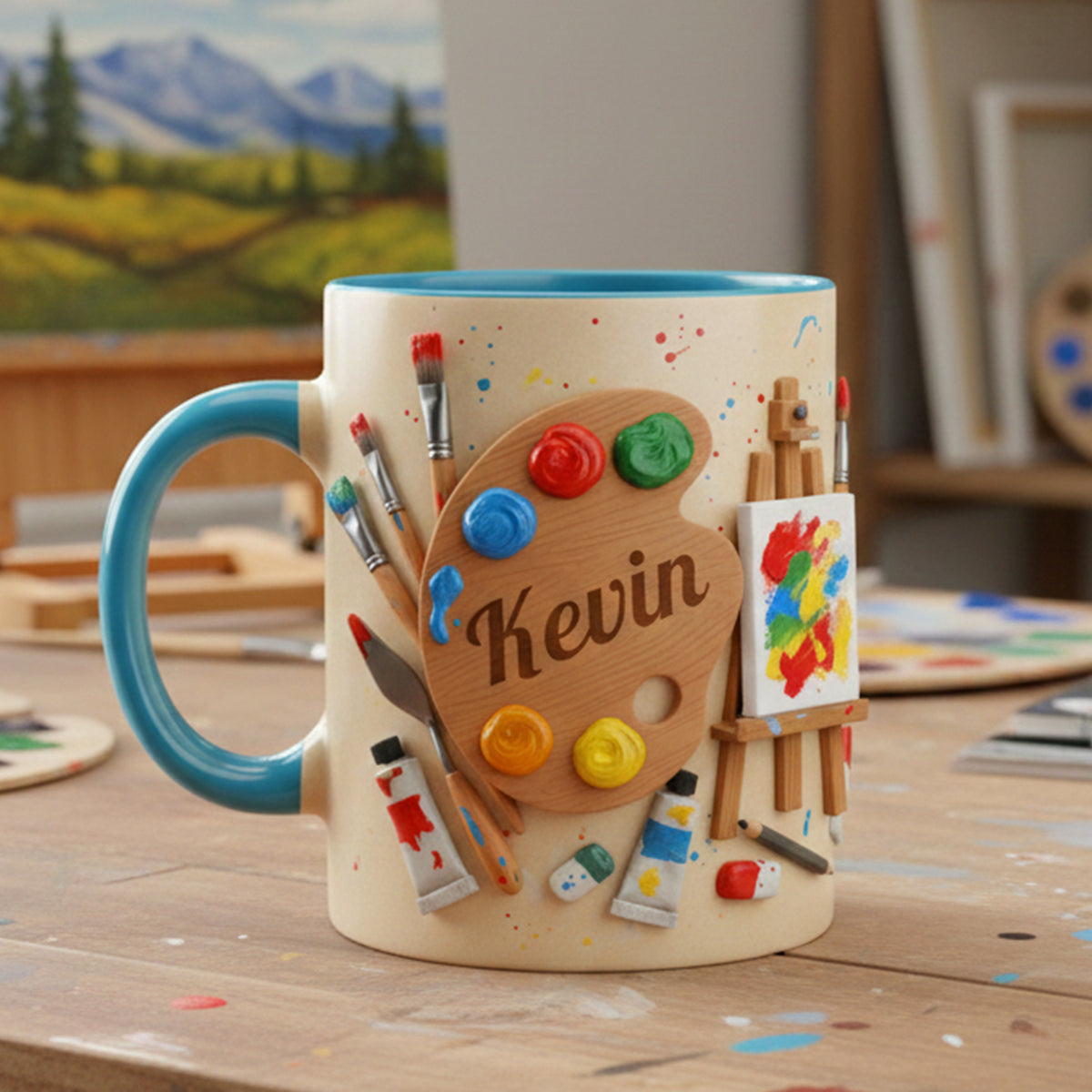 Personalized Gifts For Painting Lovers Coffee Mug 01kiqn070126-Homacus