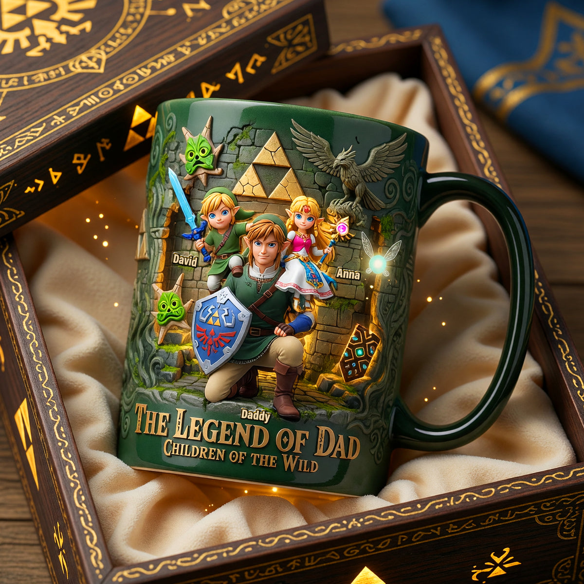 The Legend Of Dad Magic Mug - Personalized Gifts For Dad 02TYQN050526-Homacus
