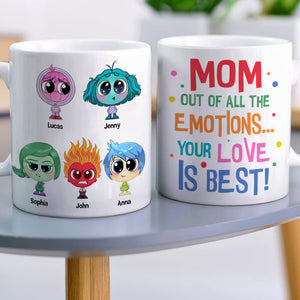 Personalized Gifts For Mom Coffee Mug 03natn150325 Your Love Is Best-Homacus