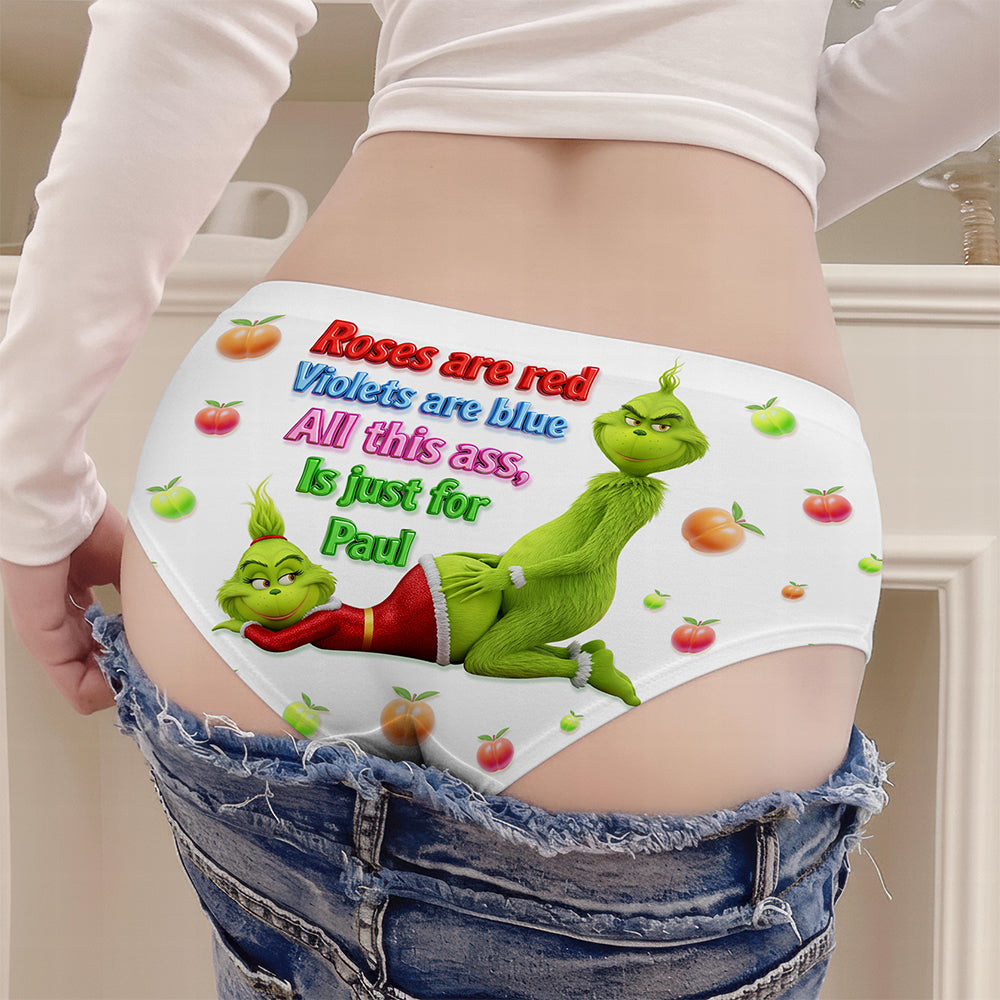 Spicy Green Couple Women's Briefs - Personalized Christmas Gifts For Her 03OHQN200925-Homacus