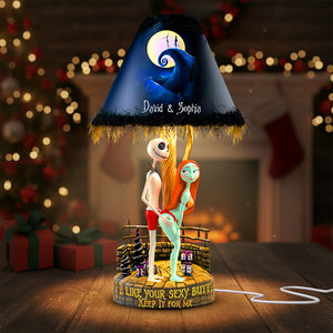 Playful Spooky Couple Acrylic Light Box - Personalized Gifts For Couples 01OHLU111125-Homacus