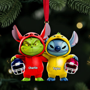 Sport Lover Friends Ornament - Personalized Gift For Besties Christmas Ornament 08OHLU031125-Homacus