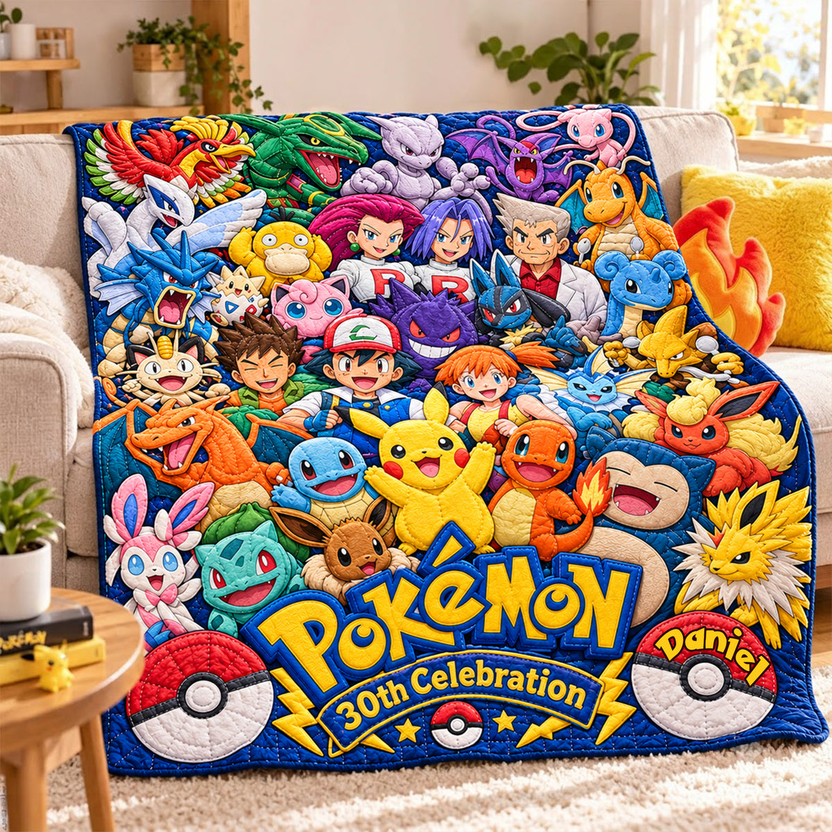 30th Milestone Collector Blanket - Personalized Gifts 03HULU021026