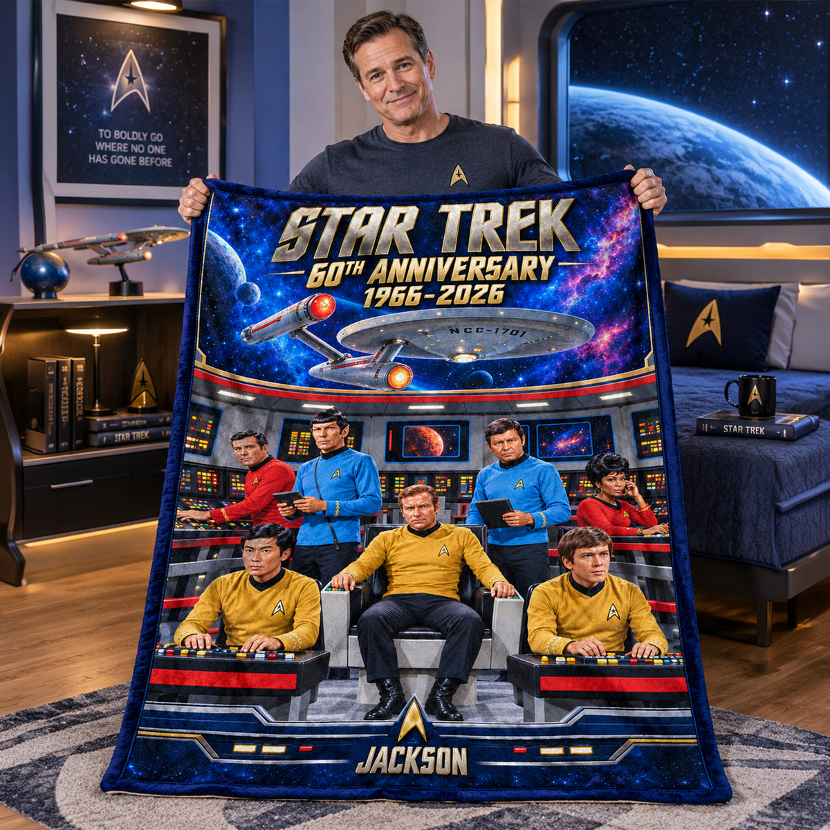 Precious Journey 60th Anniversary Blanket - Personalized Gifts 06tylu261026-Homacus