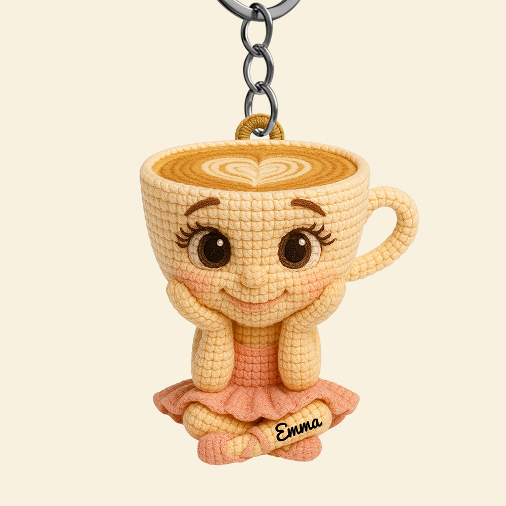 Funny Crochet - Keychain Personalized Gifts For Fans 04PGDT280725-Homacus