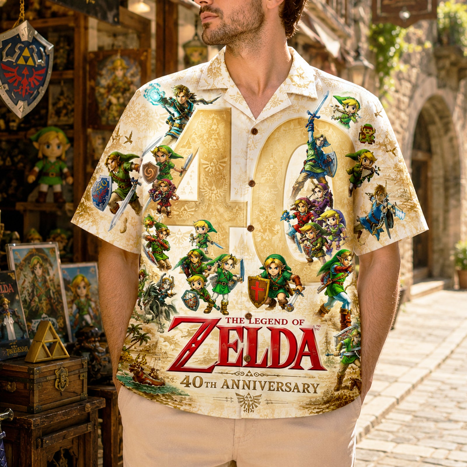Legendary Adventure 40th Anniversary Hawaiian Shirt - Personalized Gifts 02nalu020626-Homacus
