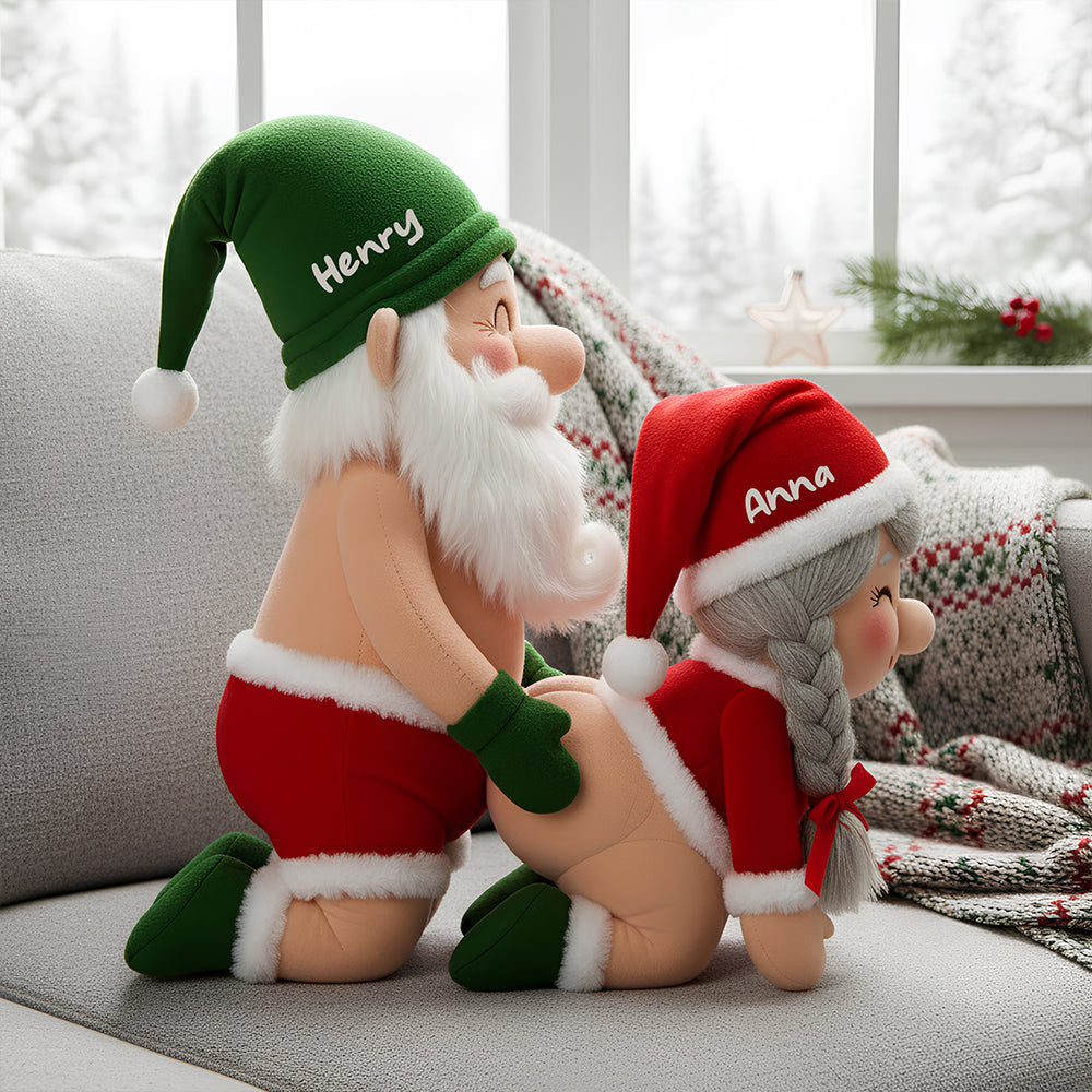 Gnome Old Couple Pillow Personalized Gifts For Couple 01OHDT131125