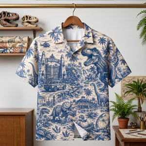 Prehistoric World Hawaiian Shirt - Personalized Gifts 02nalu300626