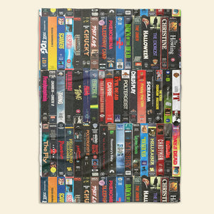 Gifts For Horror Tape Lovers Blanket 05ohqn220125-Homacus