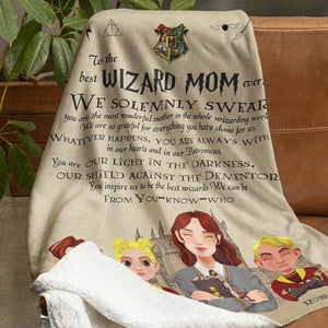 Personalized Gifts For Mom Wizard Blanket 01ACDT041024PA-Homacus