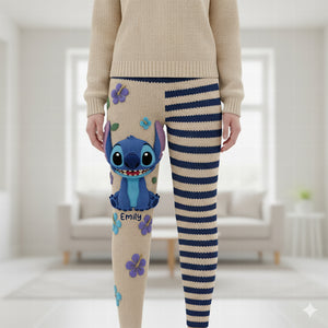 Cute Alien Leggings - Personalized Gifts For Girls 04naqn091025-Homacus