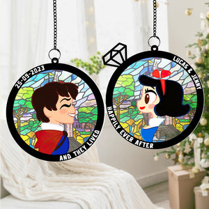 Personalized Christmas Gifts For Matching Couple Suncatcher Ornament 04natn270824-Homacus