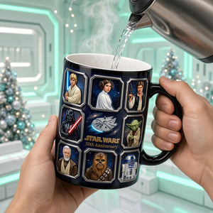 Warriors Precious Journey Merry 50th Anniversary Magic Mug - Personalized Gifts 01nadt141026-Homacus