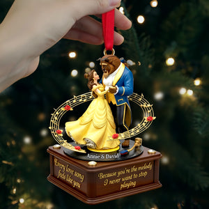 Love Song Christmas Ornament Personalized Gifts 09TOLU211125-Homacus