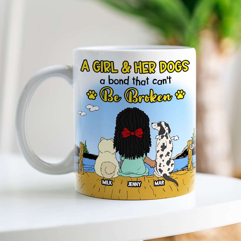 Personalized Gifts For Dog Lovers Coffee Mug 01NAMH250225HG-Homacus