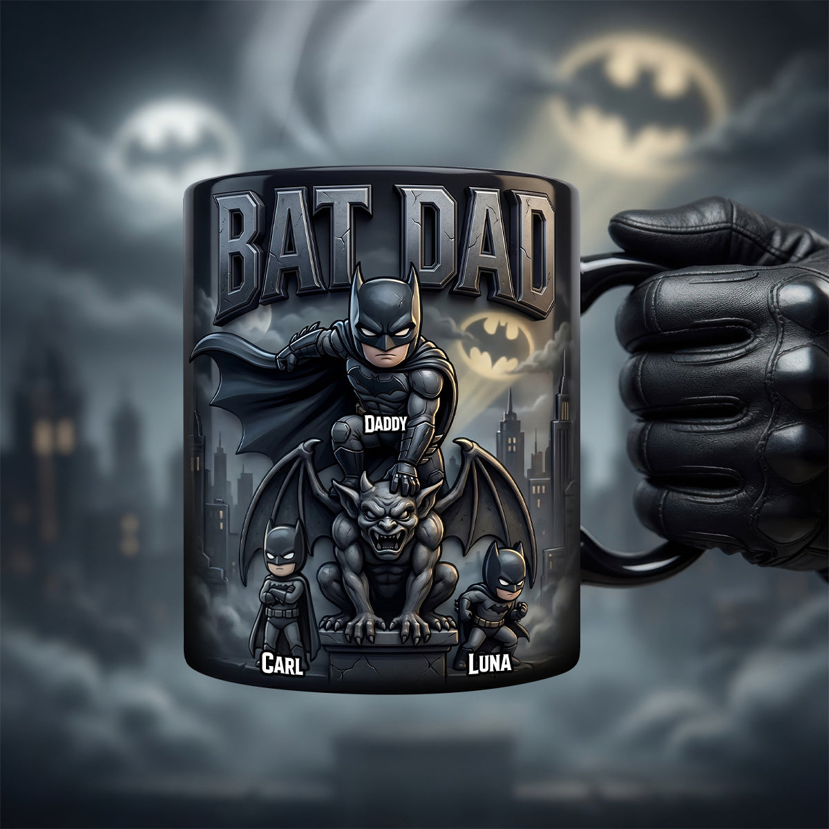 Shadow Dad Magic Coffee Mug - Personalized Gifts For Dad 05nadh300426-Homacus