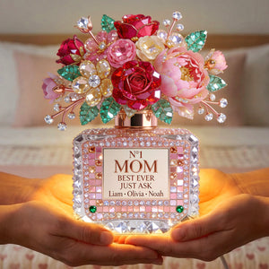 Floral Perfume Bottle Light Box - Personalized Gifts For Mom 04naqn060326-Homacus