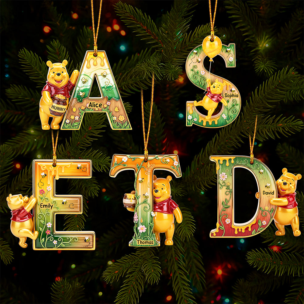 Festive Letter Keychain – Custom Gift For Cartoon Fans 04naqn300825-Homacus