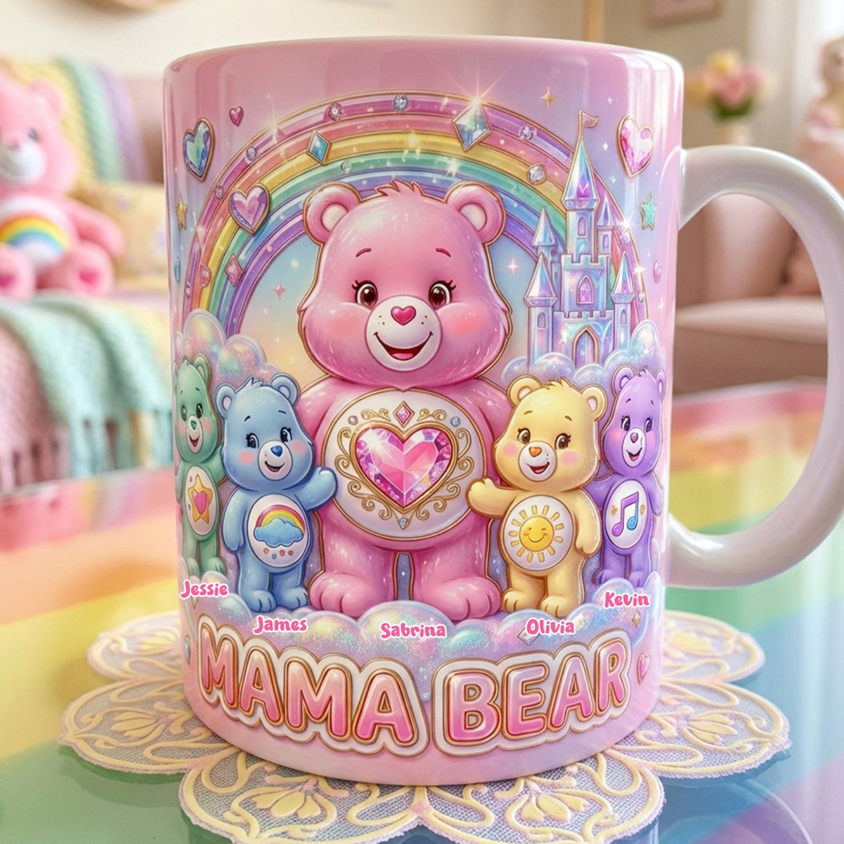 Colorful Cubs Crew Coffee Mug - Personalized Gifts For Mother's Day Coffee Mug 04NATA070426-Homacus